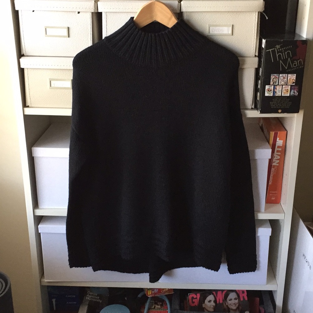 Old Navy Black Turtleneck Sweater
